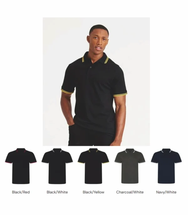 JP003 AWD Stretch Tipped Pique Polo Shirt